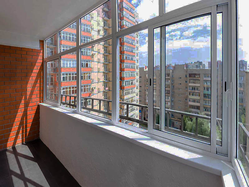 glazed balcony